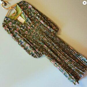 Nwot sz s traffic people print dress
